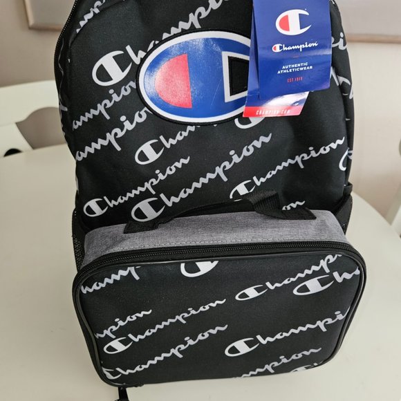 Champion Other - Champion backpack with detachable insulated lunchbox.